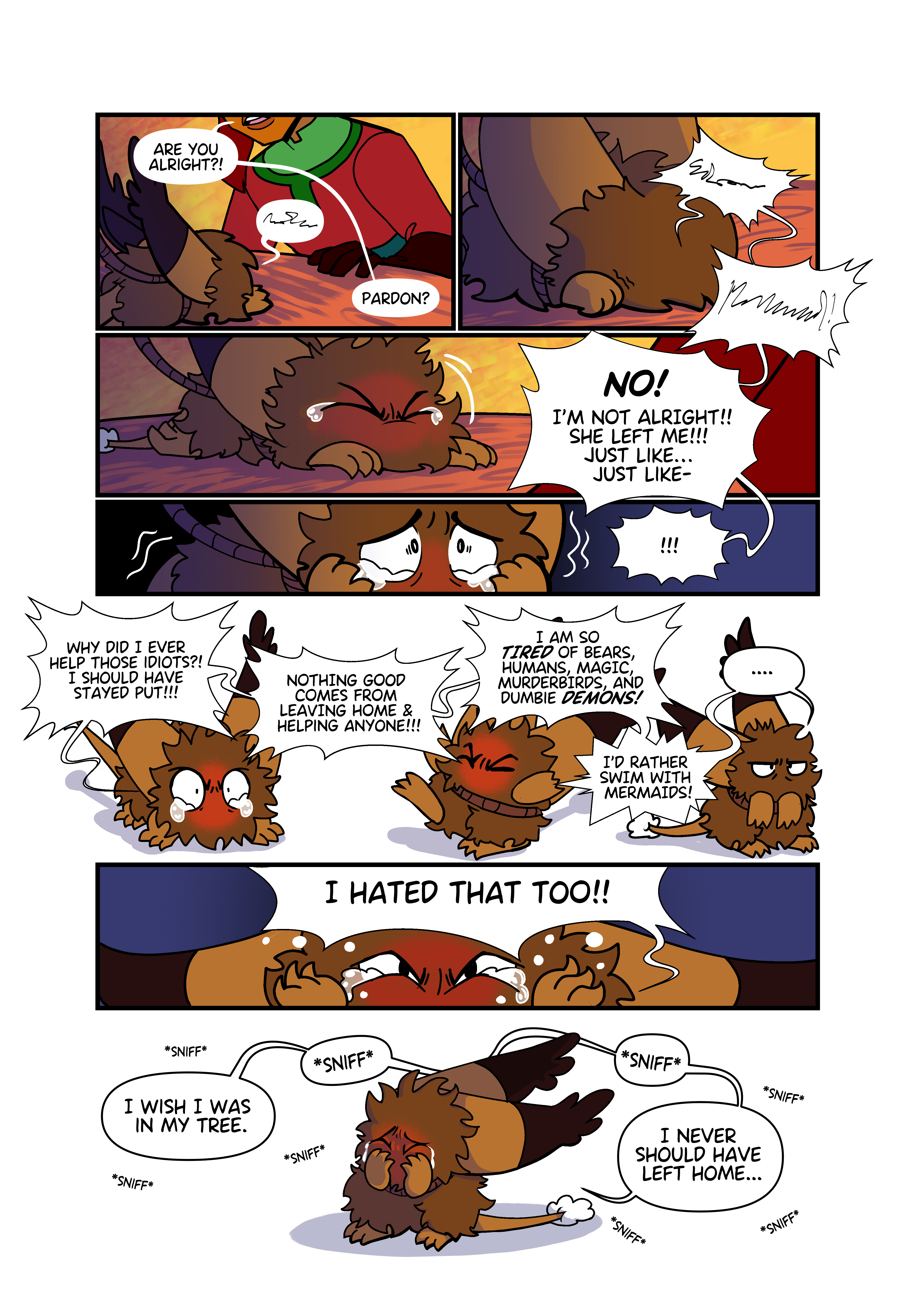 Use your words, Bunny. Oh god, not like that! 